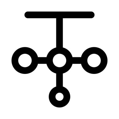 Örgütsel grafikleri, yönetim seviyelerini ve yapılandırılmış ilişkileri temsil eden hiyerarşik yapı