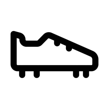 Spor ayakkabıları, Boots simgesi spor için şık ayakkabılar, günlük giysiler ve açık hava aktiviteleri