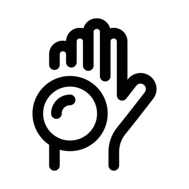 Hijyen ikonu. Temizlik, sağlık, sağlık, sağlık, güvenlik ve kişisel bakım konsepti için tasarlanmış profesyonel asgari vektör stiline sahip modern çizgi simgesi tasarımı