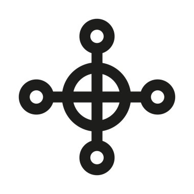 Link Building Simgesi. SEO stratejisi, web sitesi bağlantıları, arka bağlantı ve dijital pazarlama gösteren modern profesyonel minimal çizgi grafiği