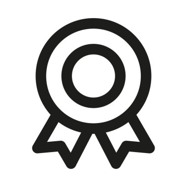 Ödüllü profesyonel çizgi ikonu. Modern başarı kavramına sahip Profesyonel Satır Vektörü Simgesi, minimal temiz tasarım ve ölçeklenebilir tanıma simgesi