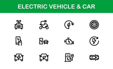 Uygulamalar, Web siteleri, Otomotiv Projeleri ve Sürdürülebilir Mobil Tasarımlar için Yüksek Kaliteli Vektör Grafikleri