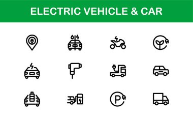 Uygulamalar, Web siteleri, Otomotiv Projeleri ve Sürdürülebilir Mobil Tasarımlar için Yüksek Kaliteli Vektör Grafikleri