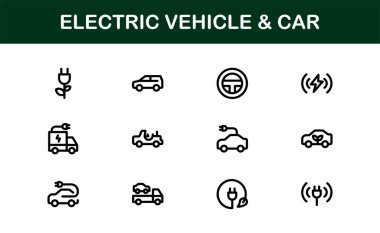 Uygulamalar, Web siteleri, Otomotiv Projeleri ve Sürdürülebilir Mobil Tasarımlar için Yüksek Kaliteli Vektör Grafikleri