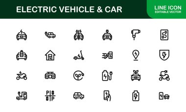 Uygulamalar, Web siteleri, Otomotiv Projeleri ve Sürdürülebilir Mobil Tasarımlar için Yüksek Kaliteli Vektör Grafikleri