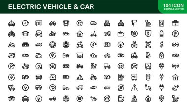 Uygulamalar, Web siteleri, Otomotiv Projeleri ve Sürdürülebilir Mobil Tasarımlar için Yüksek Kaliteli Vektör Grafikleri
