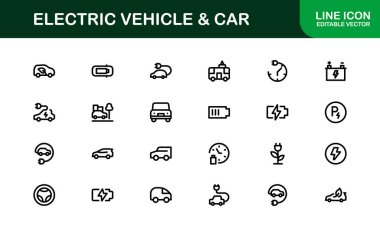 Uygulamalar, Web siteleri, Otomotiv Projeleri ve Sürdürülebilir Mobil Tasarımlar için Yüksek Kaliteli Vektör Grafikleri
