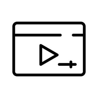 Sayısal Akış ve Ortam Oynatma Uygulamaları için Evrensel Video Oynatıcı Simgesi Kütüphanesi