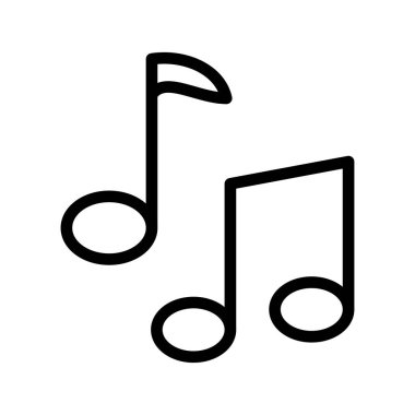 Yaratıcı Ses Markalaştırma ve Dijital Ses Ritim Arayüzü için Müzik Notası Simgesi Kütüphanesi