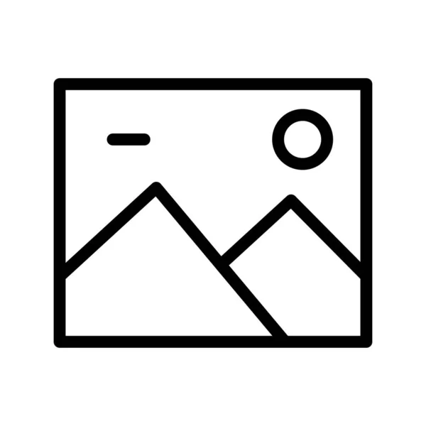 Sanat sergisi, fotoğraf koleksiyonu ve yaratıcı gösteri için Modern Galeri simgesi seti