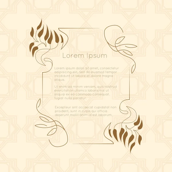 Tebrik kartları için sınır tasarımlar.