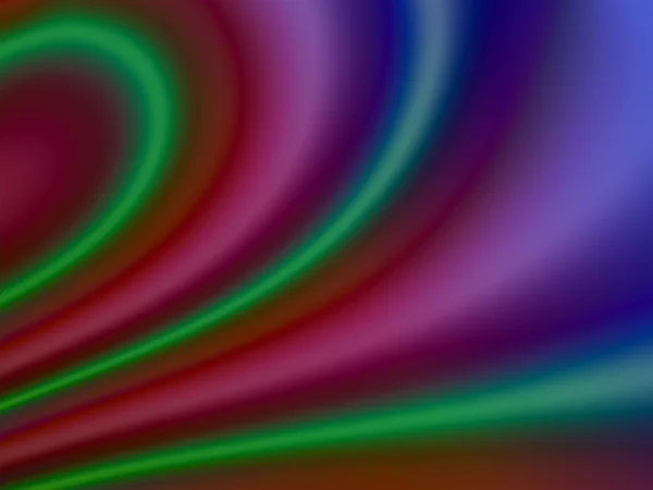 Colorful aurora effect fractal — Stock Photo, Image