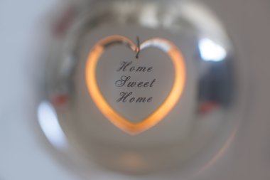 Home Sweet Home kristal top yansıyan