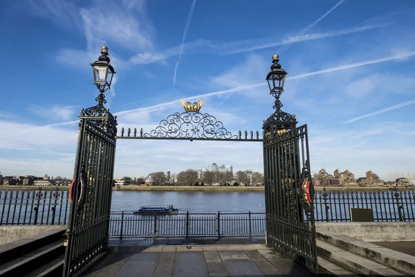 Cancelli al Tamigi Londra — Foto Stock