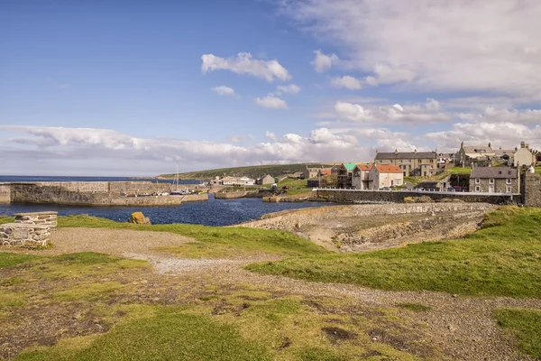 Puerto en Portsoy en Moray Firth — Foto de Stock