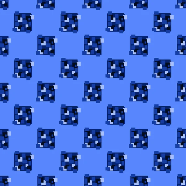 Retro kachelbare nahtlose Quadrate wiederholen Muster — Stockfoto