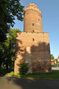 Polonya Stargard 'daki dokumacı kulesi.                               