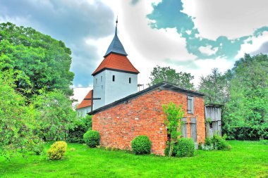 Swoowo köyü, Gmina Supsk idari bölgesinde, Supsk County, Pomeranya Voyvoda, kuzey Polonya                               