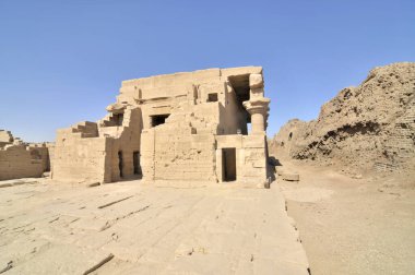 Eski Mısır 'ın en iyi korunmuş tapınak kompleksleri Dendera Tapınağı.