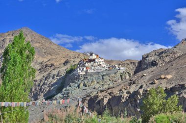 Diskit Manastırı ya da Diskit Gompa olarak da bilinir. Hindistan 'ın Nubra Vadisi' ndeki en eski ve en büyük Budist manastırı..