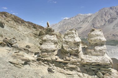 Ensa Gompa Budist Manastırı Ladakh, Hindistan 'da yer almaktadır.