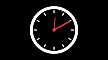 30 saniye saat saat saat numarası tasarımı.