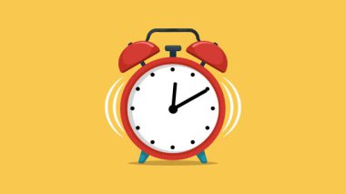 30 Saniye Saat Alarm Numarası Canlandırma Video Zamanı