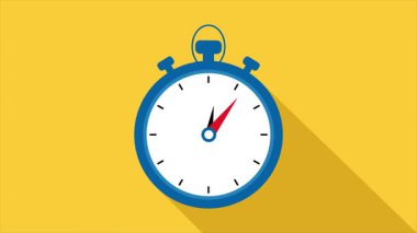 15 dakikalık hızlı saat geri sayım ve hareket tasarım videosu