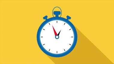 45 dakika hızlı saat geri sayım ve hareket tasarım videosu