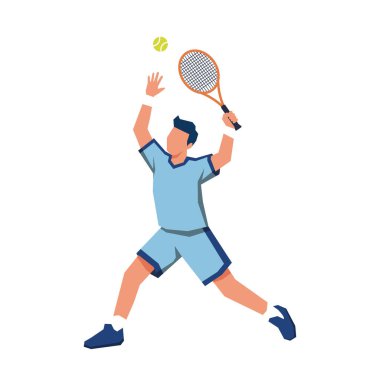 Tenis oyuncuları oynarken poz veya hareket