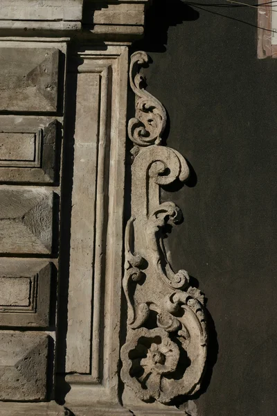 De Patrimonio Unesco barroco de Catania Imágenes de stock libres de derechos