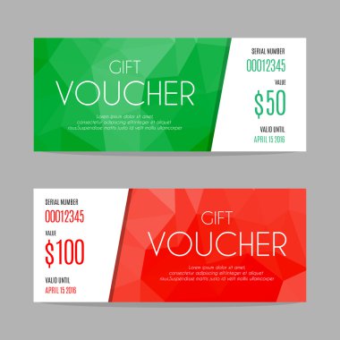 Hediye çeki şablonu