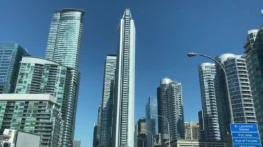 Toronto şehir merkezi Kanada Eylül 2020 modern binalar