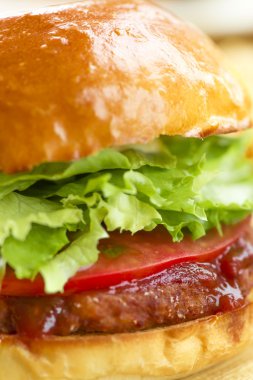 Hamburger, et, öğle yemeği,