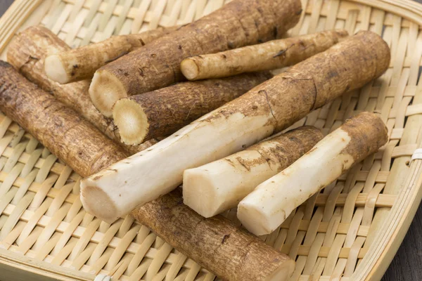 Burdock,  Root crop  Root vegetables, — Stock Photo, Image