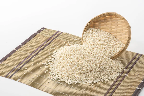 Coji de arroz, Arroz, Malte de arroz , — Fotografia de Stock