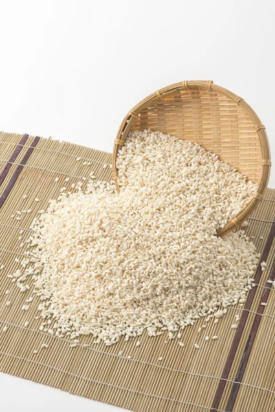 Coji de arroz, Arroz, Malte de arroz , — Fotografia de Stock