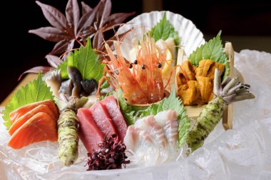 Japon yemek sashimi Deniz Urunleri Mutfagi