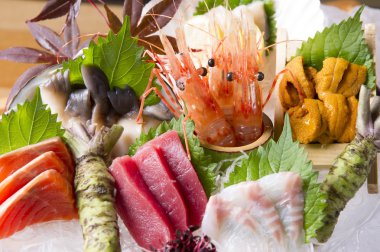 Japon yemek sashimi Deniz Urunleri Mutfagi
