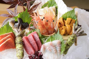 Japon yemek sashimi Deniz Urunleri Mutfagi