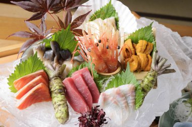 Japon yemek sashimi Deniz Urunleri Mutfagi