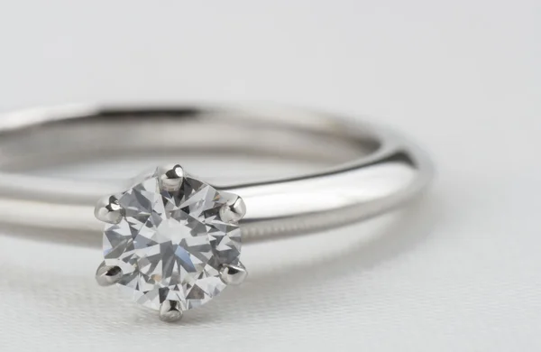 Diamond ring wesele — Zdjęcie stockowe