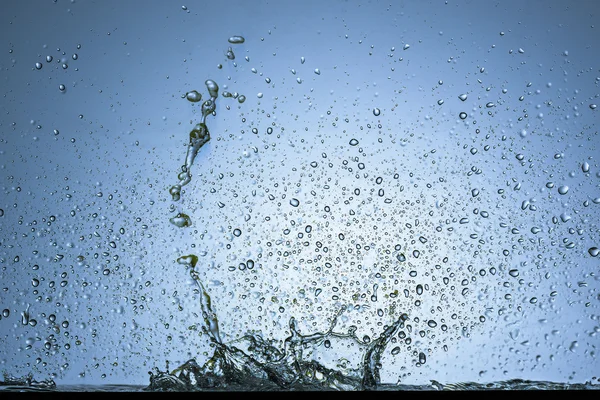 Moment hüpfenden Wassers — Stockfoto