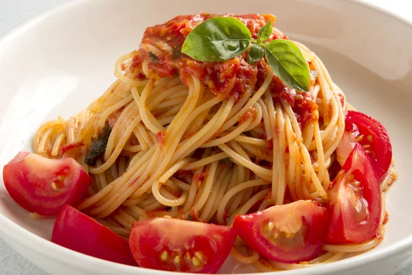 Pomodori molta pasta — Foto Stock