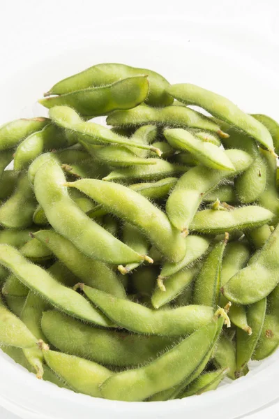 Boiled fresh beans — Stock Photo, Image