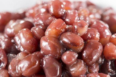 Tatlı ve lezzetli haşlanmış fasulye