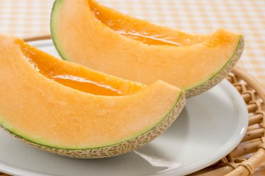 Taze ve tatlı kavun