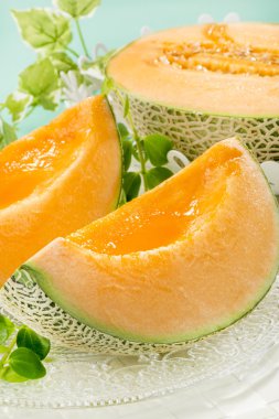 Taze ve tatlı kavun