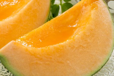 Taze ve tatlı kavun