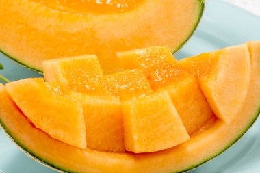 Taze ve tatlı kavun